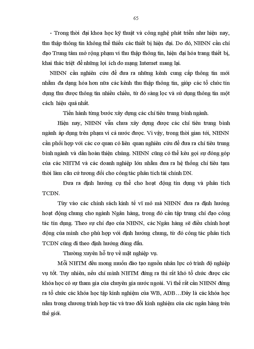 image for page Hoàn thiện công tác phân tích tài chính doanh nghiệp phục vụ hoạt động tín dụng tại Sở giao dịch I Ngân hàng Công thương