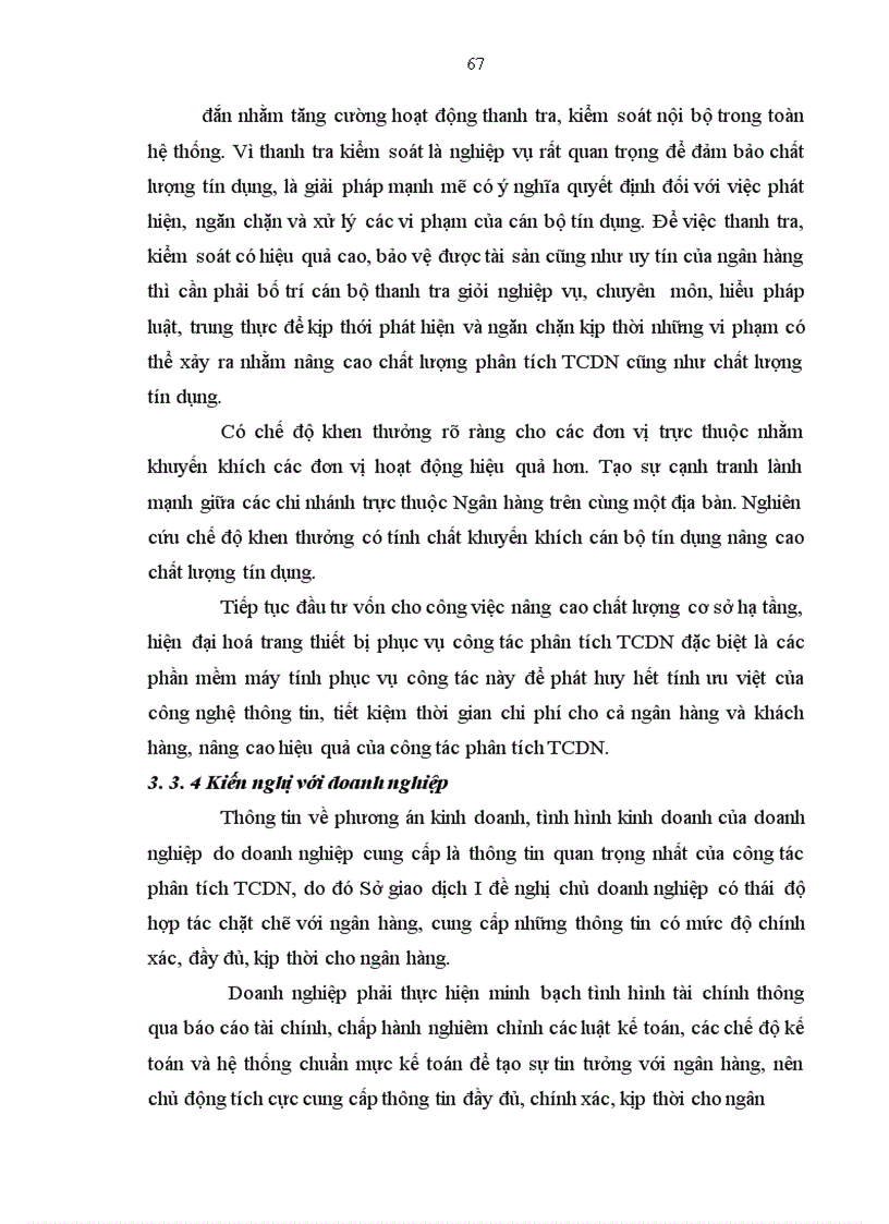 image for page Hoàn thiện công tác phân tích tài chính doanh nghiệp phục vụ hoạt động tín dụng tại Sở giao dịch I Ngân hàng Công thương
