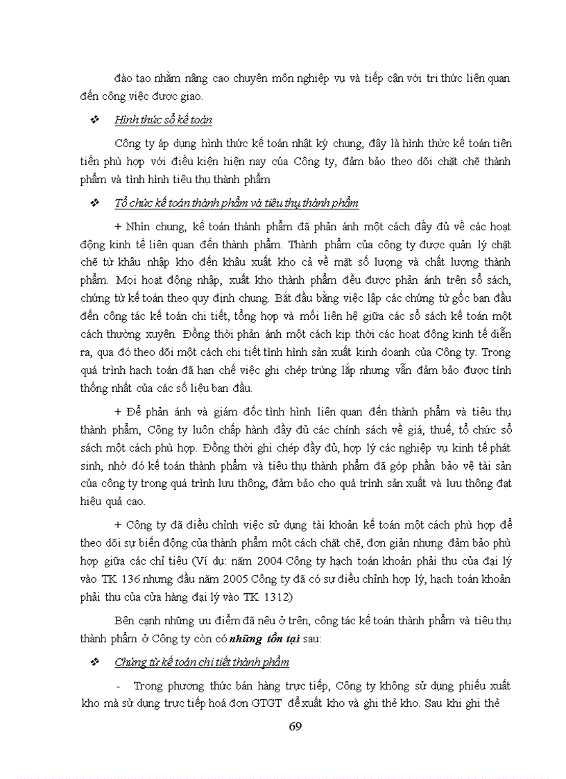 image for page Hoàn thiện công tác kế toán thành phẩm và tiêu thụ thành phẩm tại Công ty cổ phần May 10 1