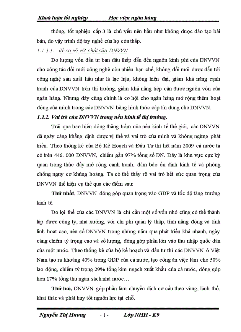 image for page Giải pháp mở rộng cho vay đối với DNVVN tại NHNN PTNT chi nhánh Thanh Trì