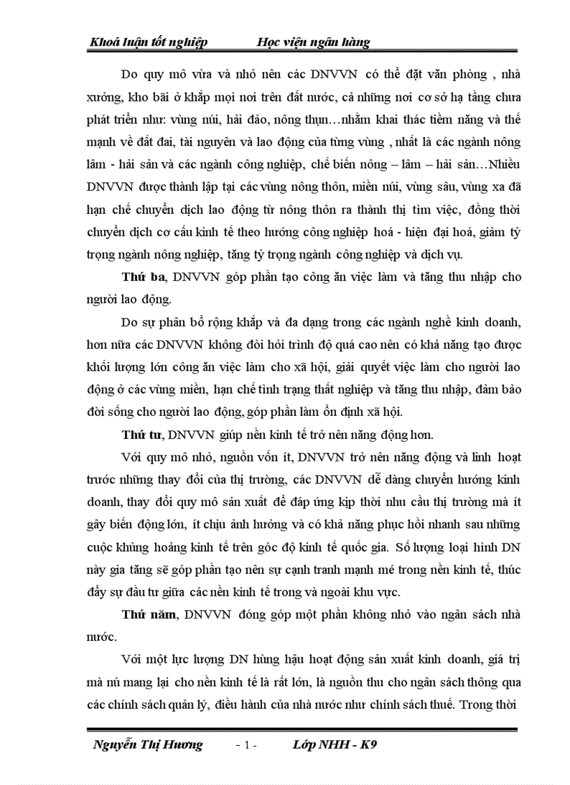 image for page Giải pháp mở rộng cho vay đối với DNVVN tại NHNN PTNT chi nhánh Thanh Trì