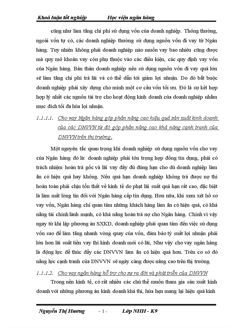 image for page Giải pháp mở rộng cho vay đối với DNVVN tại NHNN PTNT chi nhánh Thanh Trì