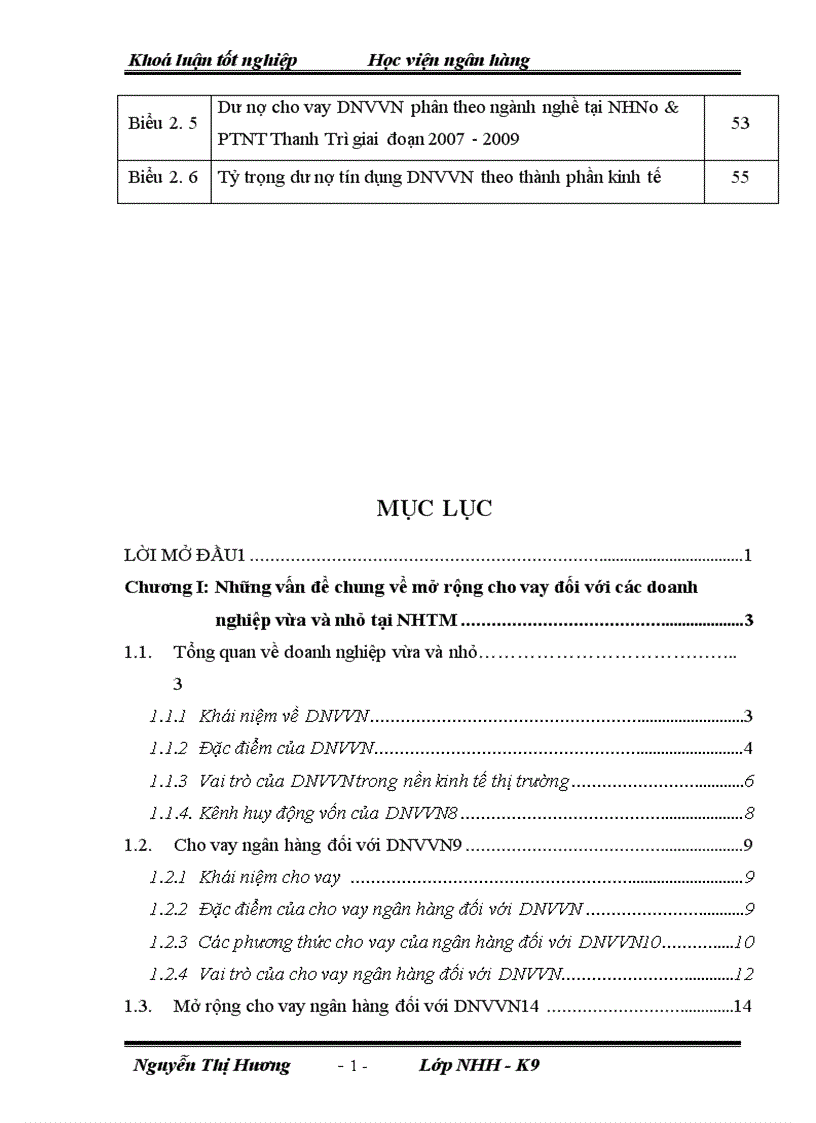 image for page Giải pháp mở rộng cho vay đối với DNVVN tại NHNN PTNT chi nhánh Thanh Trì