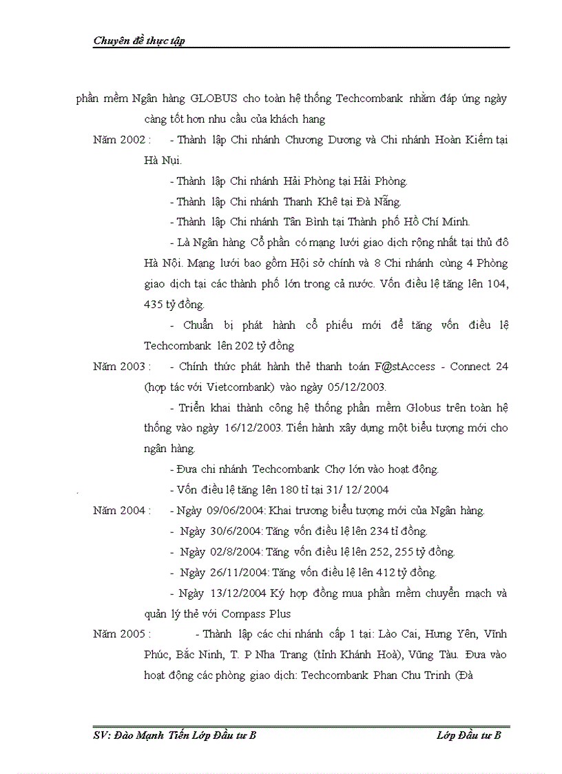 image for page Thẩm định tài chính dự án đầu tư tại ngân hàng thương mại cổ phần kỹ thương Việt Nam Techcombank Thực trạng và giải pháp 1