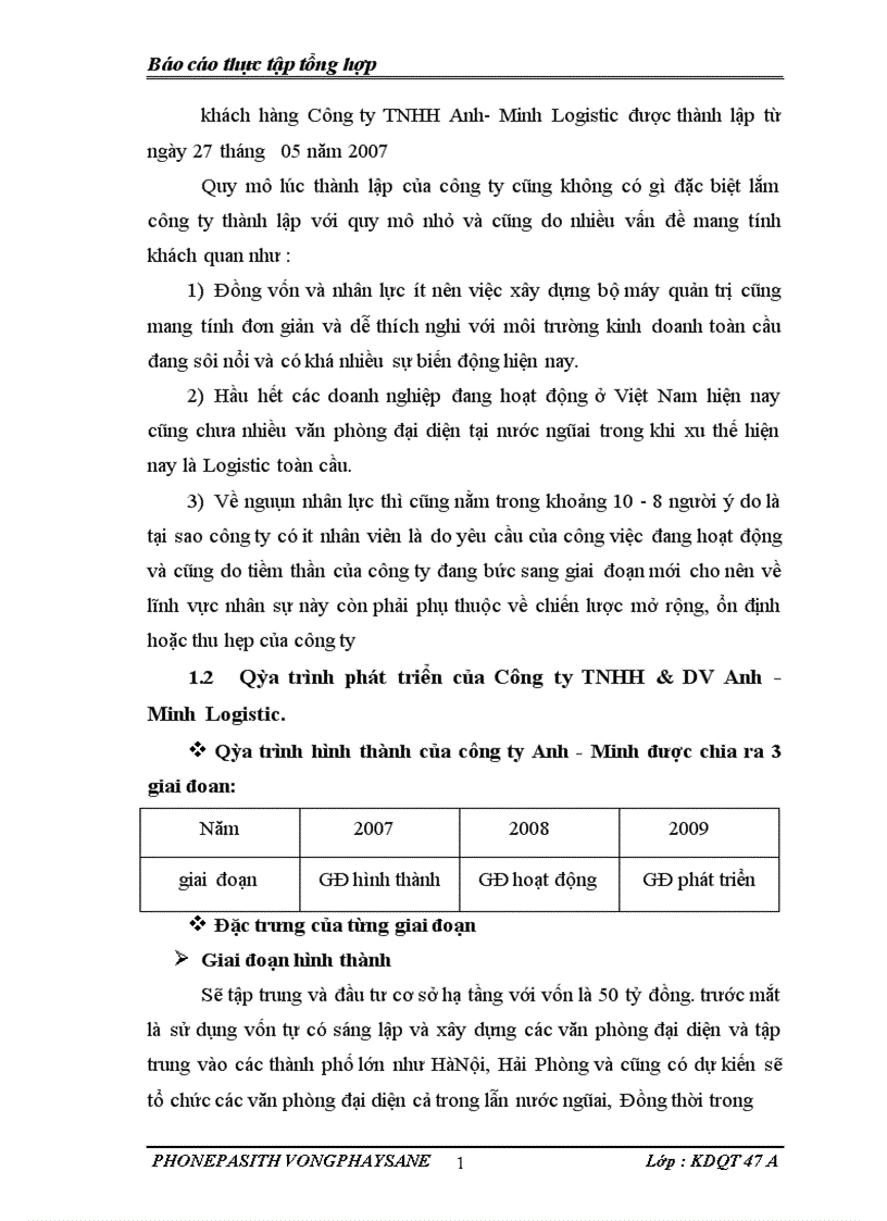 image for page Báo cáo thực tập tổng hợp tại Công ty TNHH DV Anh Minh Logistics