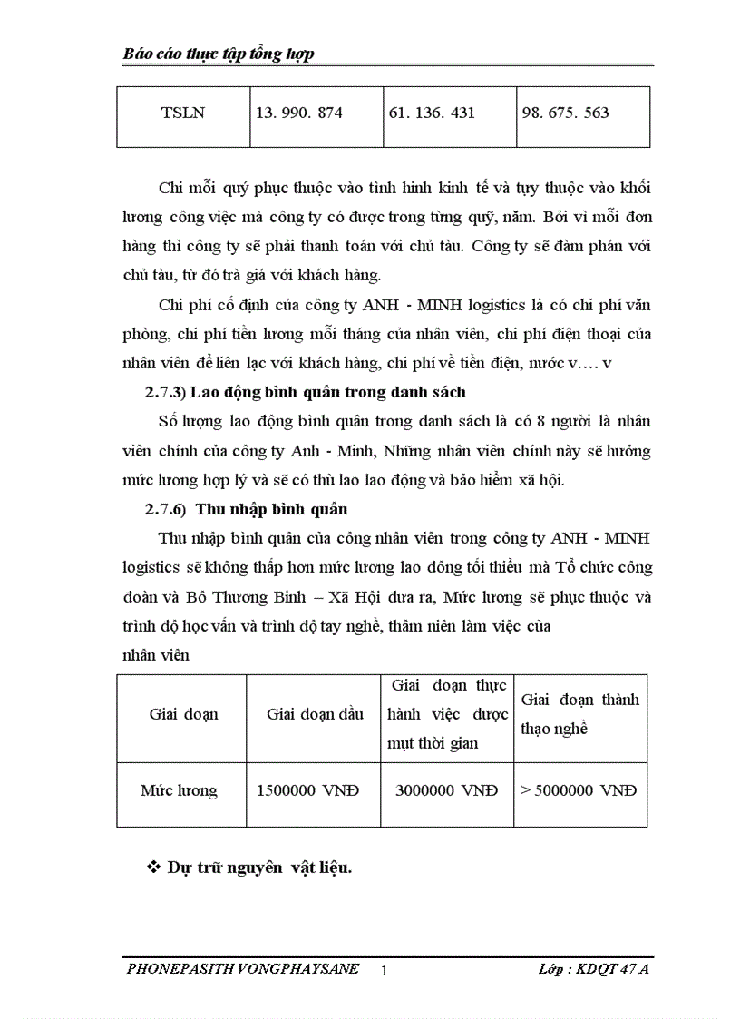 image for page Báo cáo thực tập tổng hợp tại Công ty TNHH DV Anh Minh Logistics
