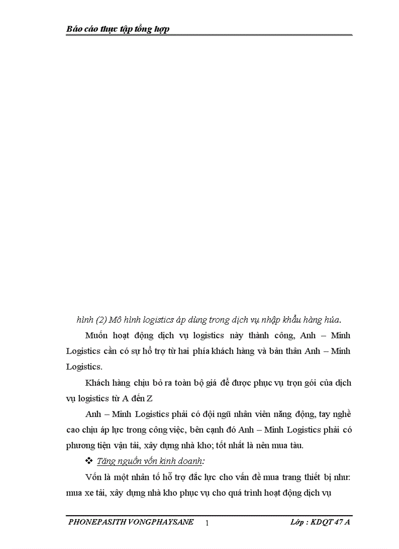 image for page Báo cáo thực tập tổng hợp tại Công ty TNHH DV Anh Minh Logistics