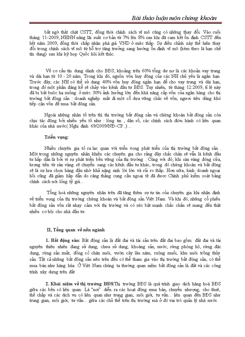 image for page Bài thảo luận môn chứng khoán