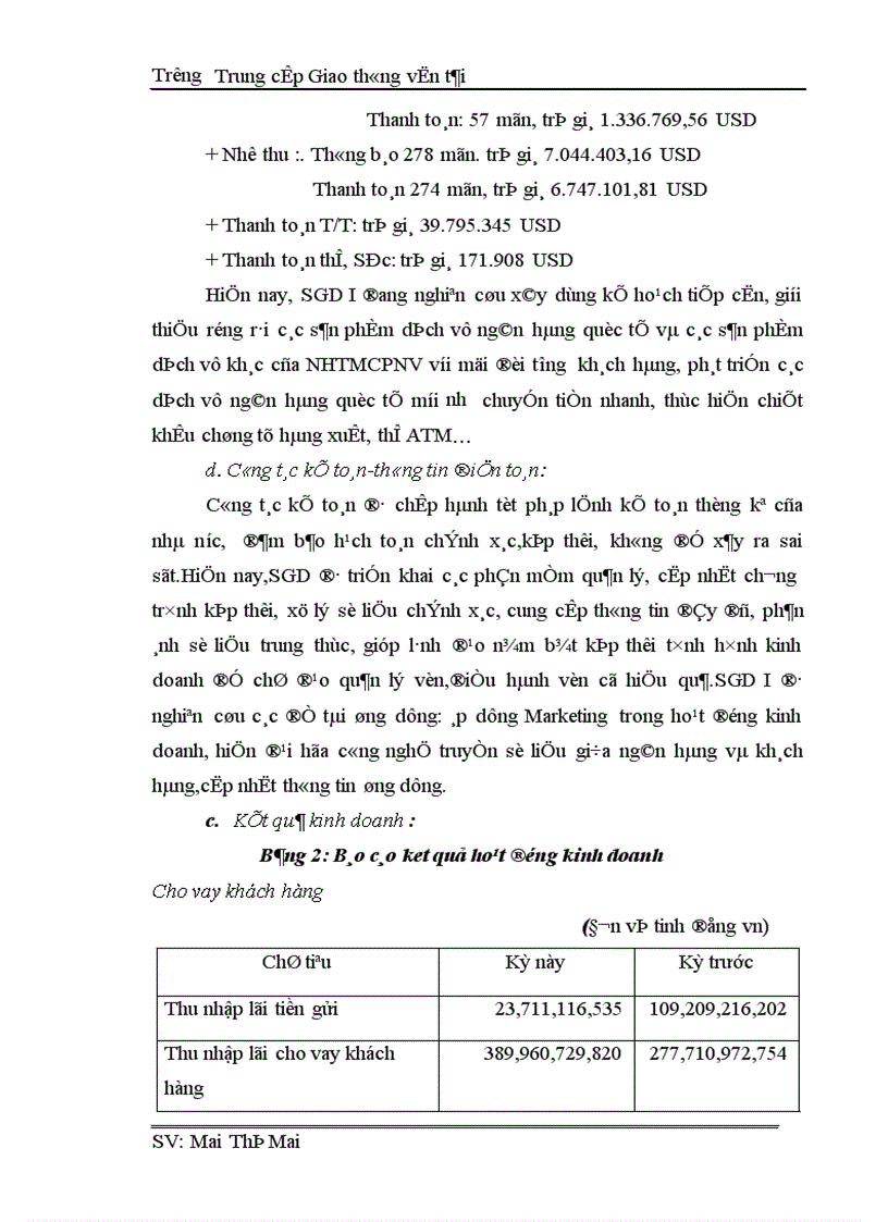 image for page Công tác huy động vốn tại Sở giao dịch I Ngân hàng thương mại Nam Việt thực trạng và giải pháp