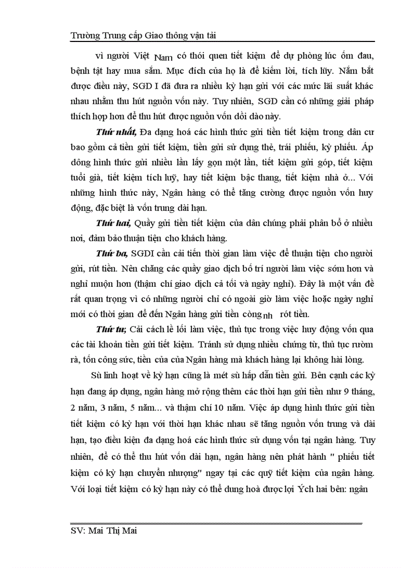 image for page Công tác huy động vốn tại Sở giao dịch I Ngân hàng thương mại Nam Việt thực trạng và giải pháp