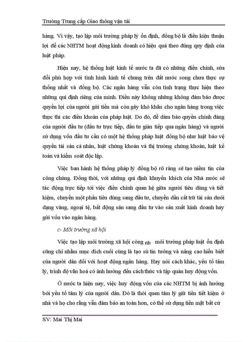 image for page Công tác huy động vốn tại Sở giao dịch I Ngân hàng thương mại Nam Việt thực trạng và giải pháp