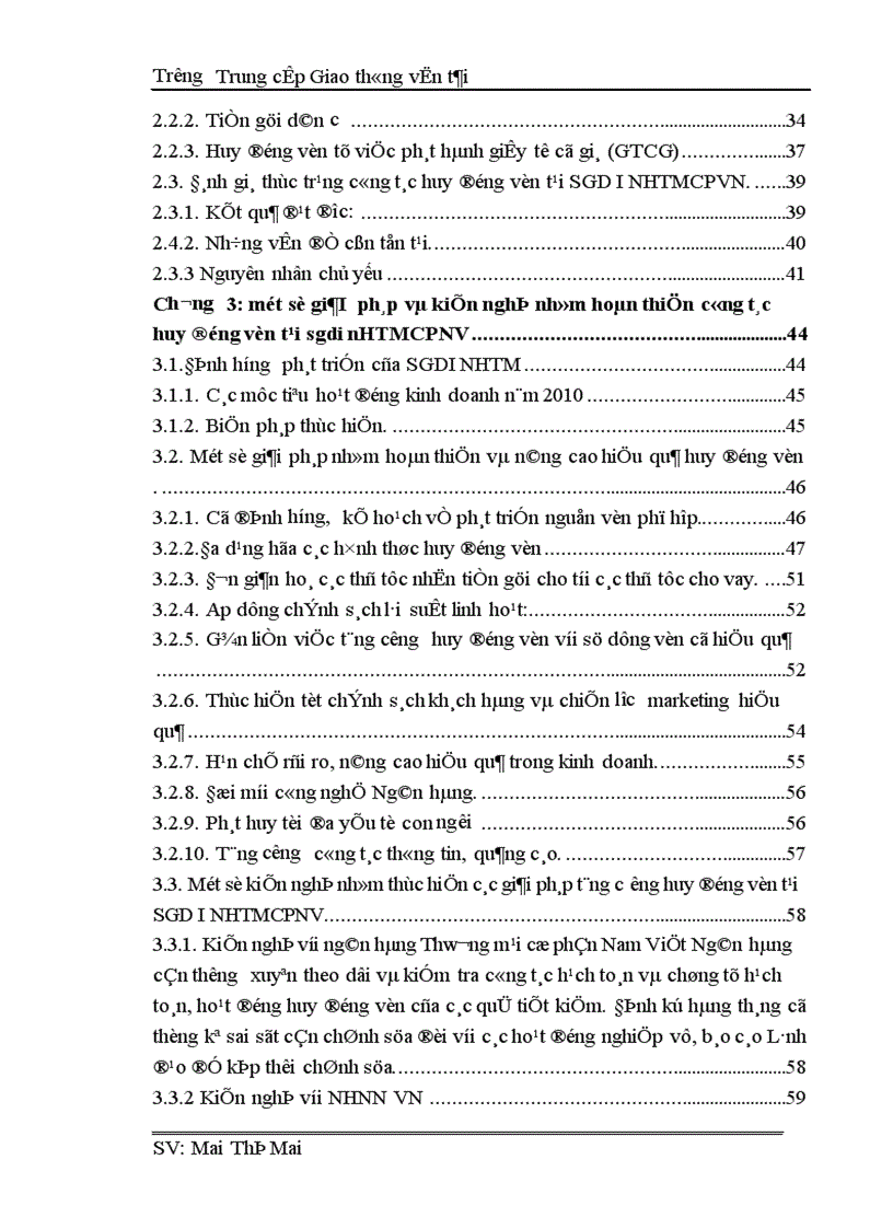image for page Công tác huy động vốn tại Sở giao dịch I Ngân hàng thương mại Nam Việt thực trạng và giải pháp