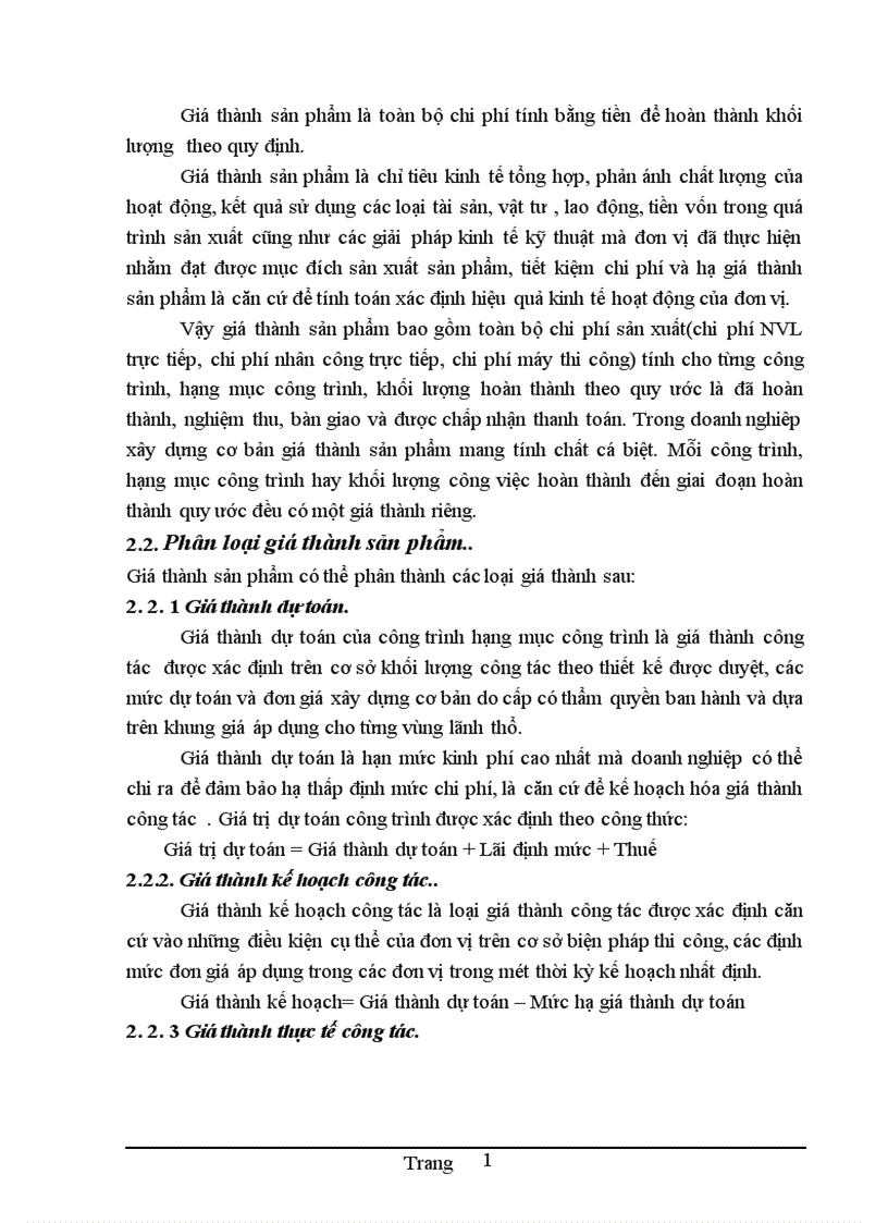 image for page Hoàn thiện kế toán chi phí sản xuất và tính giá thành sản phẩm tại Công ty Cổ phần Đầu tư xây dựng HT 1
