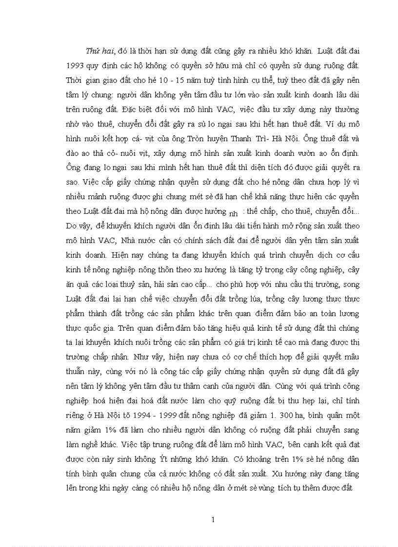 image for page Một số biện pháp nhằm nâng cao năng lực kinh doanh của kinh tế hộ theo mô hình VAC ở nông thôn Việt Nam trong giai đoạn hiện nay