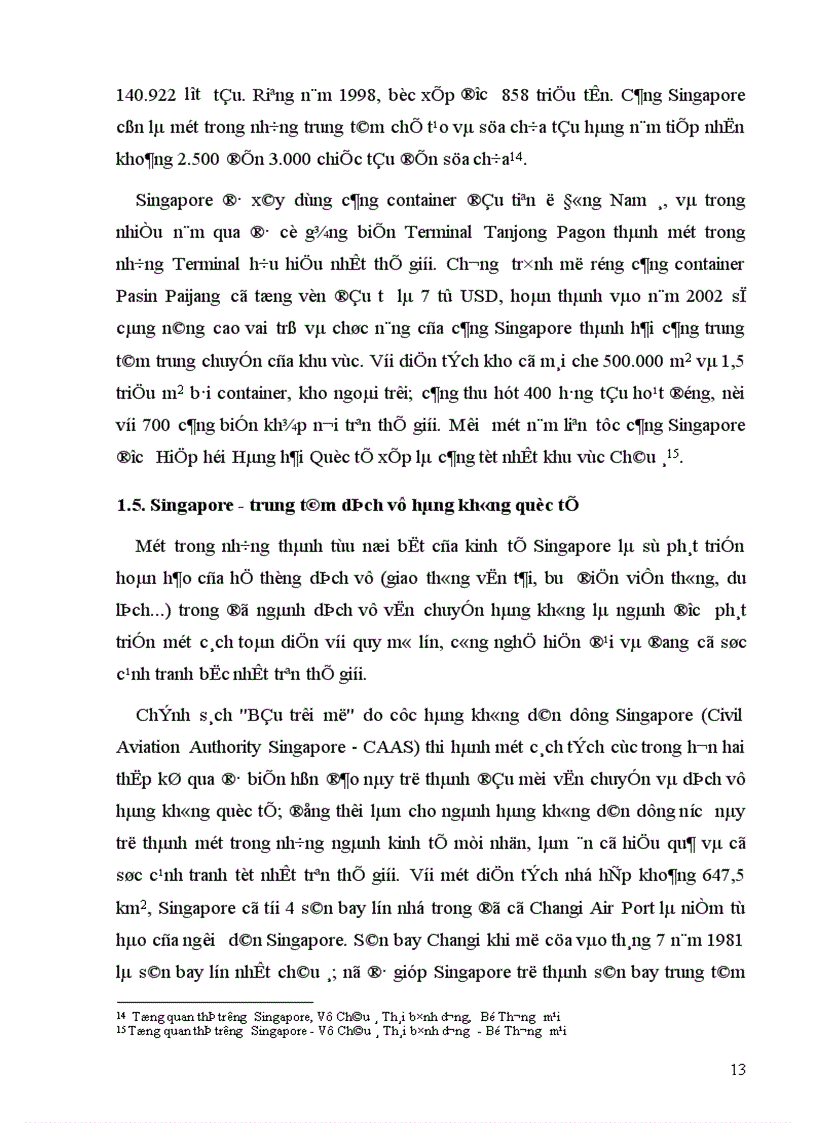 image for page Thực trạng quan hệ kinh tế thương mại Việt Nam Singapore giai đoạn 1995 2001