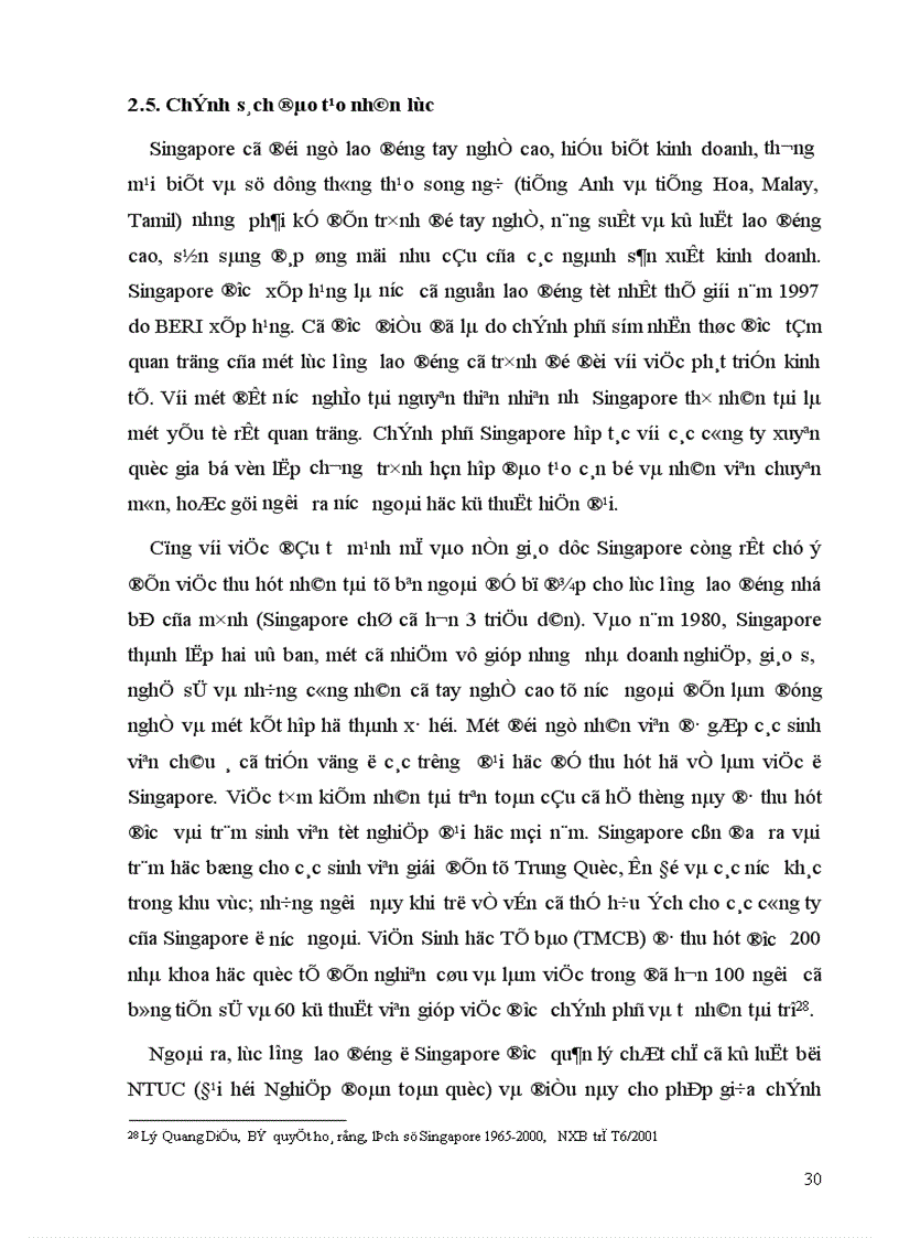 image for page Thực trạng quan hệ kinh tế thương mại Việt Nam Singapore giai đoạn 1995 2001