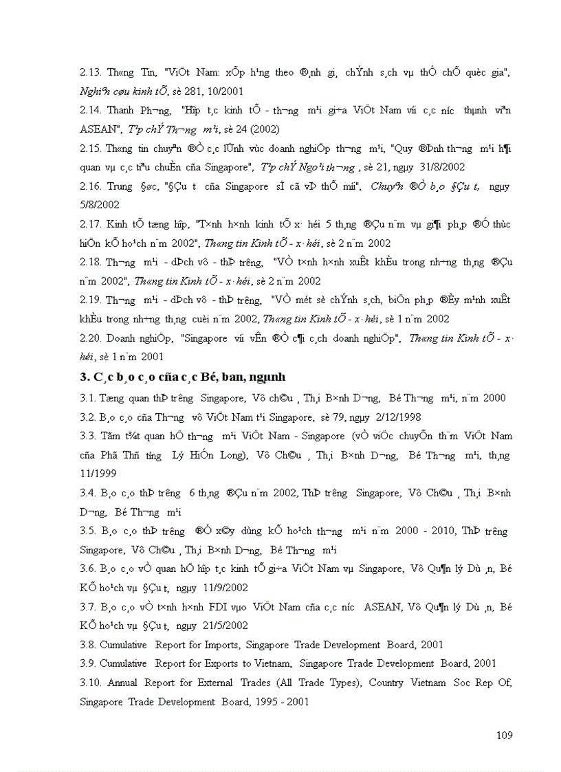 image for page Thực trạng quan hệ kinh tế thương mại Việt Nam Singapore giai đoạn 1995 2001