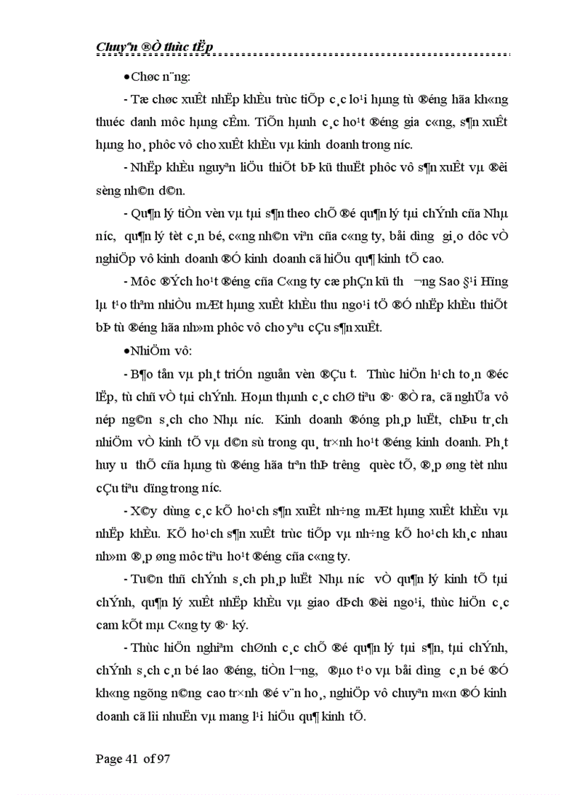 image for page Thực trạng thanh toán L C trong hoạt động XNK của Công ty Cổ Phần Kỹ Thương Sao Đại Hùng