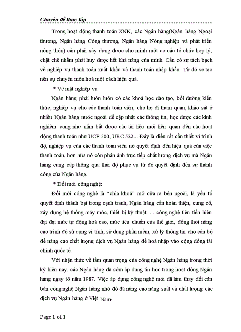 image for page Thực trạng thanh toán L C trong hoạt động XNK của Công ty Cổ Phần Kỹ Thương Sao Đại Hùng