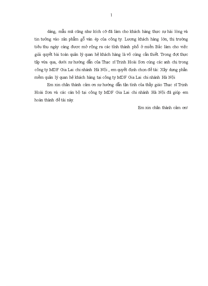 image for page Xây dựng phần mềm quản lý quan hệ khách hàng tại công ty MDF Gia Lai chi nhánh Hà Nội