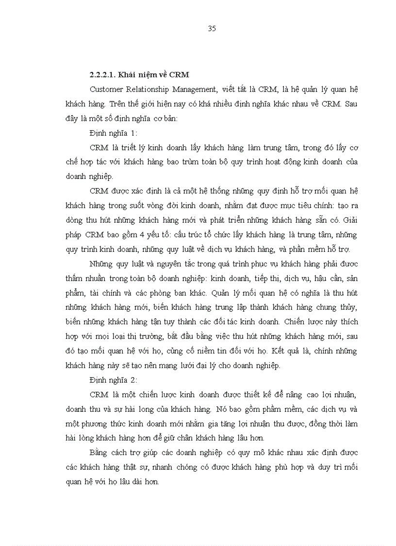 image for page Xây dựng phần mềm quản lý quan hệ khách hàng tại công ty MDF Gia Lai chi nhánh Hà Nội