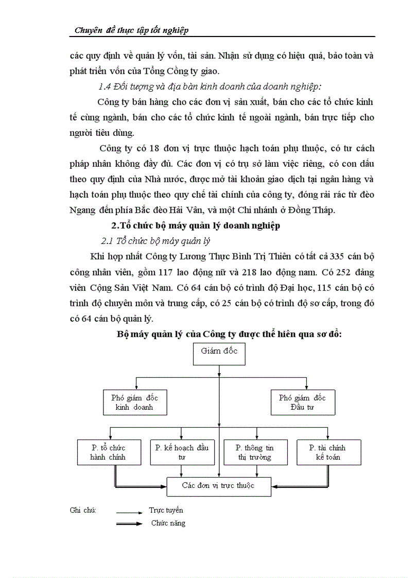 image for page Vận dụng một số phương pháp thống kê để phân tích hiệu quả sản xuất kinh doanh của Công ty Lương thực Bình Trị Thiên thời kỳ 2001 2005 1