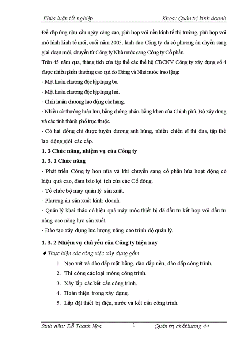 image for page Nâng cao chất lượng nguồn nhân lực tại Công ty Cổ phần đầu tư và xây dựng số 4 1