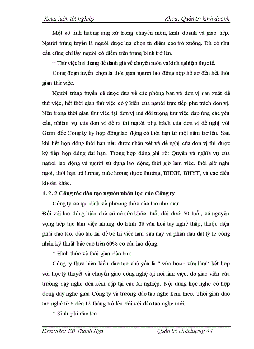 image for page Nâng cao chất lượng nguồn nhân lực tại Công ty Cổ phần đầu tư và xây dựng số 4 1