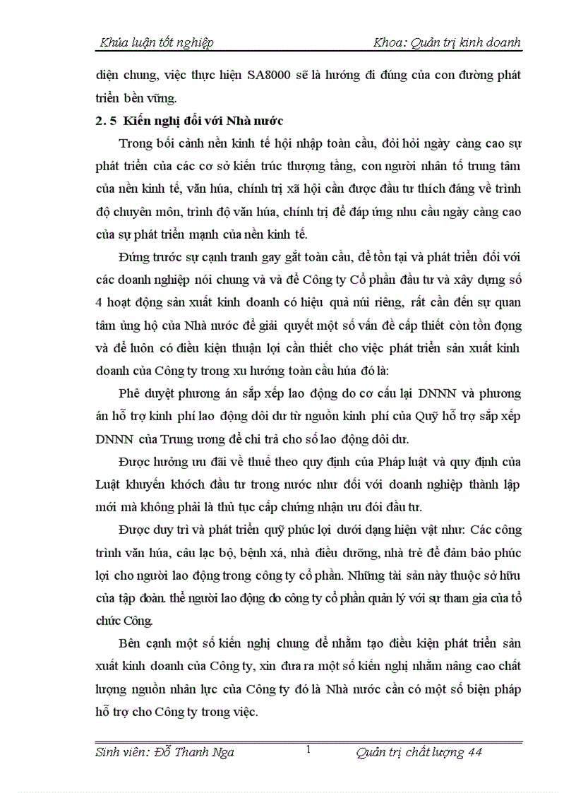 image for page Nâng cao chất lượng nguồn nhân lực tại Công ty Cổ phần đầu tư và xây dựng số 4 1