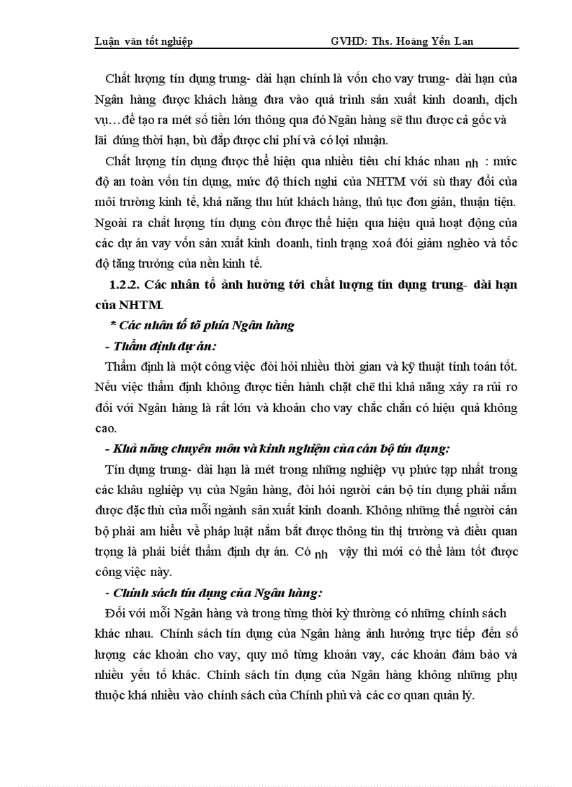 image for page Một số giải pháp nâng cao chất lượng tín dụng trung dài hạn tại Chi nhánh Ngân hàng ĐT PT Hải Dương 1