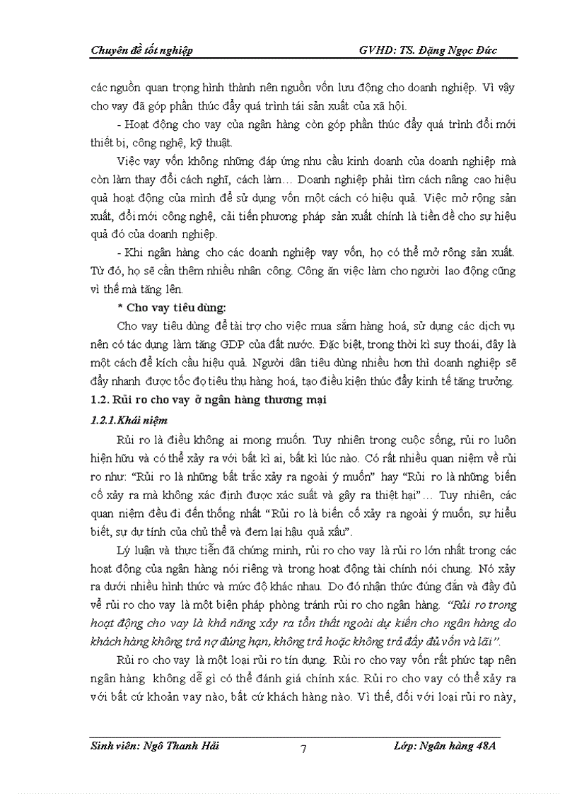 image for page Giải pháp hạn chế rủi ro trong hoạt động cho vay tại Ngân hàng thương mại cổ phần Sài Gòn chi nhánh Hà Nội 1