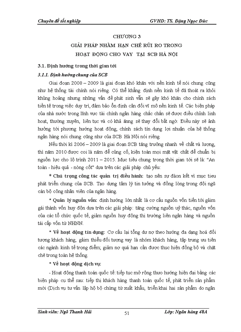 image for page Giải pháp hạn chế rủi ro trong hoạt động cho vay tại Ngân hàng thương mại cổ phần Sài Gòn chi nhánh Hà Nội 1