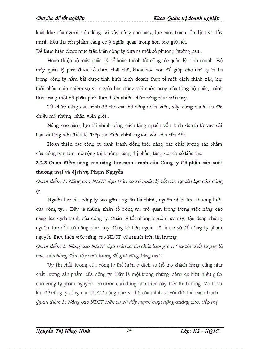image for page Nâng cao năng lực cạnh tranh của Công ty Cổ phần sản xuất thương mại và dịch vụ Phạm Nguyên 1