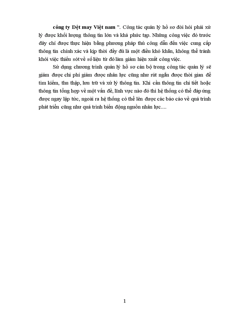 image for page Phân tích thiết kế hệ thống quản lý hồ sơ cán bộ 1