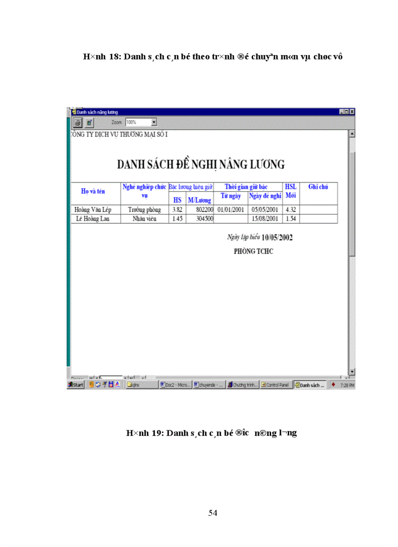 image for page Phân tích thiết kế hệ thống quản lý hồ sơ cán bộ 1