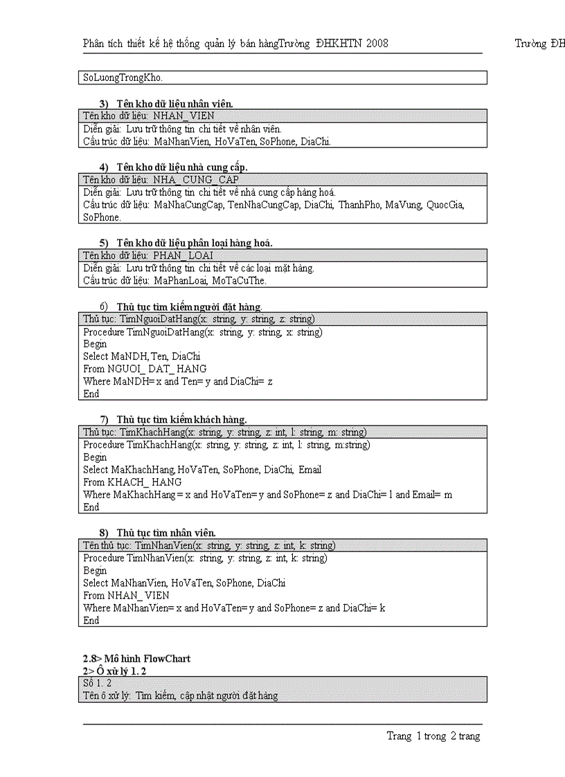 image for page Phân tích thiết kế hệ thống quản lý bán hàng 1