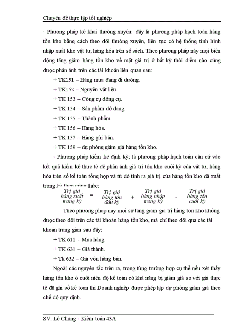 image for page Hoàn thiện Kiểm toán chu trình hàng tồn kho trong Kiểm toán báo cáo tài chính tại Công ty cổ phần Kiểm toán Tư vấn thuế 1