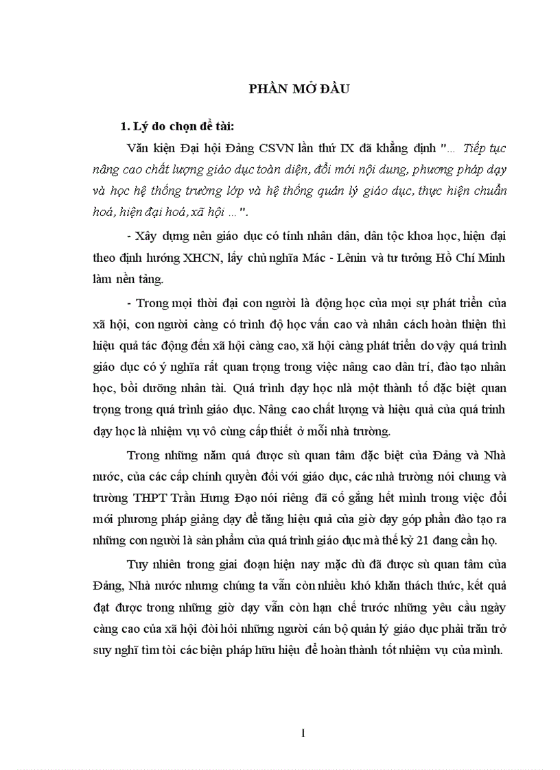 image for page Một số biện pháp nhằm nâng cao chất lượng giờ dạy ở trường THPT Trần Hưng Đạo thị xã Ninh Bình Tỉnh Ninh Bình trong giai đoạn hiện nay 1