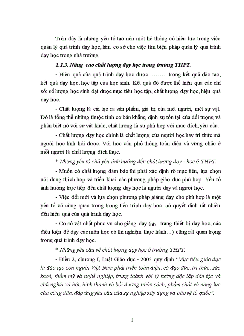 image for page Một số biện pháp nhằm nâng cao chất lượng giờ dạy ở trường THPT Trần Hưng Đạo thị xã Ninh Bình Tỉnh Ninh Bình trong giai đoạn hiện nay 1