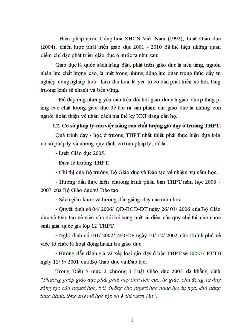 image for page Một số biện pháp nhằm nâng cao chất lượng giờ dạy ở trường THPT Trần Hưng Đạo thị xã Ninh Bình Tỉnh Ninh Bình trong giai đoạn hiện nay 1