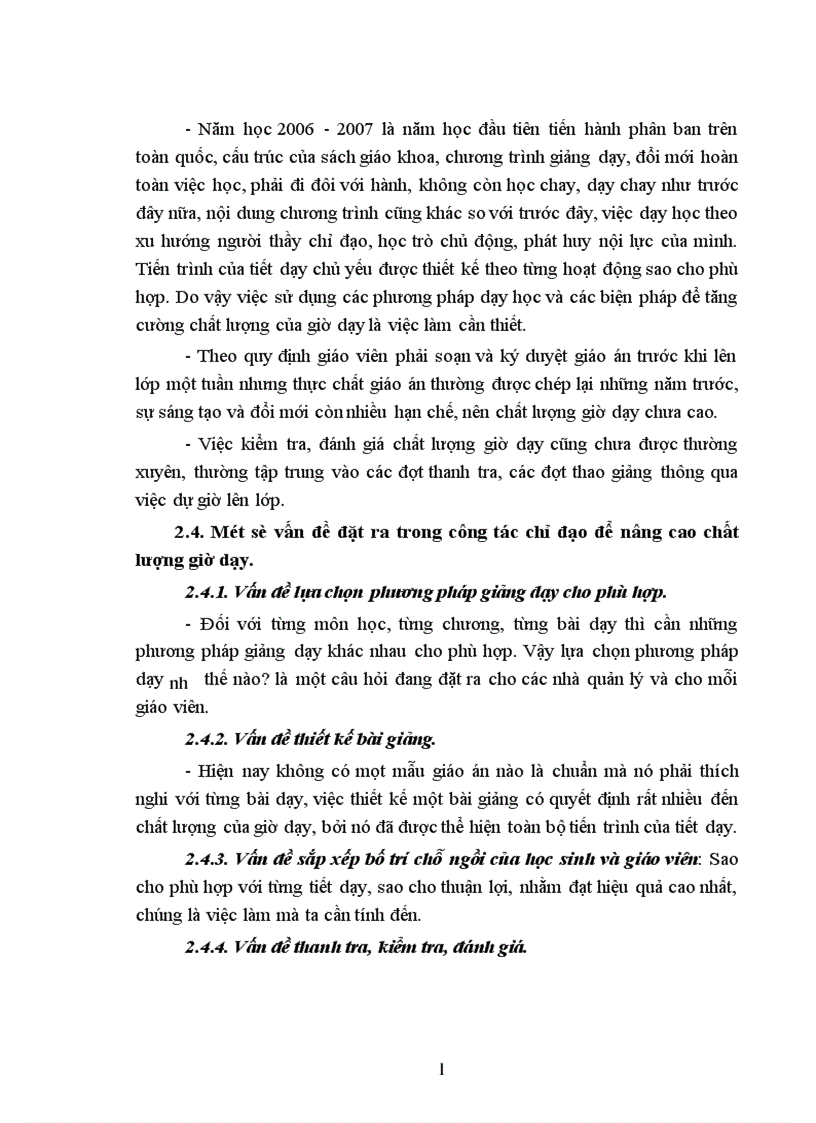 image for page Một số biện pháp nhằm nâng cao chất lượng giờ dạy ở trường THPT Trần Hưng Đạo thị xã Ninh Bình Tỉnh Ninh Bình trong giai đoạn hiện nay 1