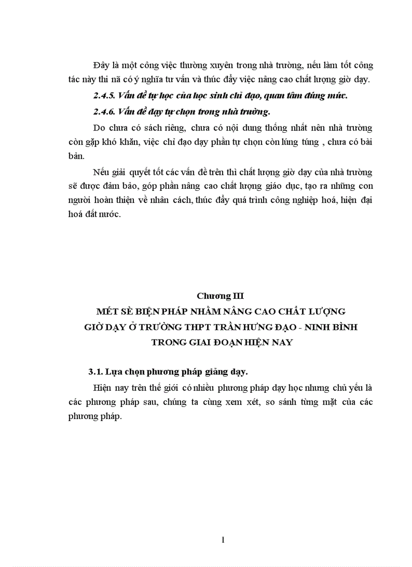 image for page Một số biện pháp nhằm nâng cao chất lượng giờ dạy ở trường THPT Trần Hưng Đạo thị xã Ninh Bình Tỉnh Ninh Bình trong giai đoạn hiện nay 1