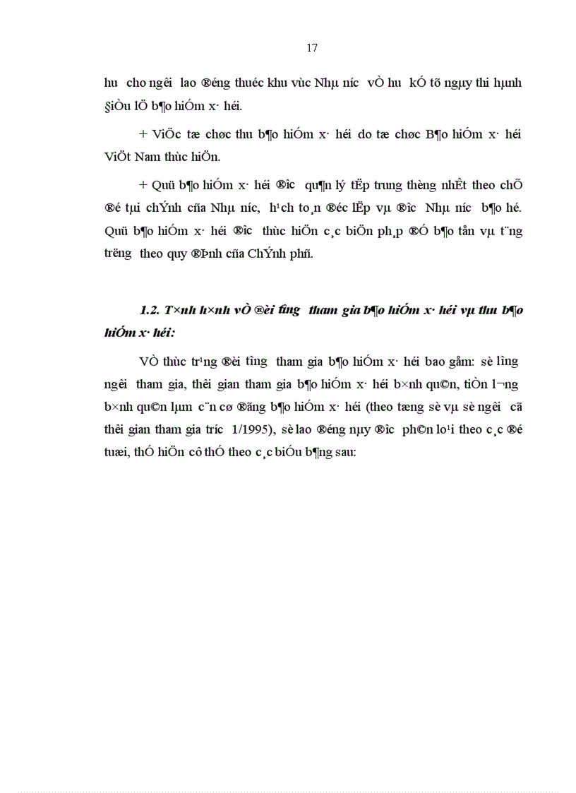 image for page vấn đề bảo hiểm xã hội tự nguyện và vấn đề tham gia đóng góp vào Quỹ bảo hiểm xã hội của người sử dụng lao động người lao động và hình thành Quỹ bảo hiểm xã hội 1