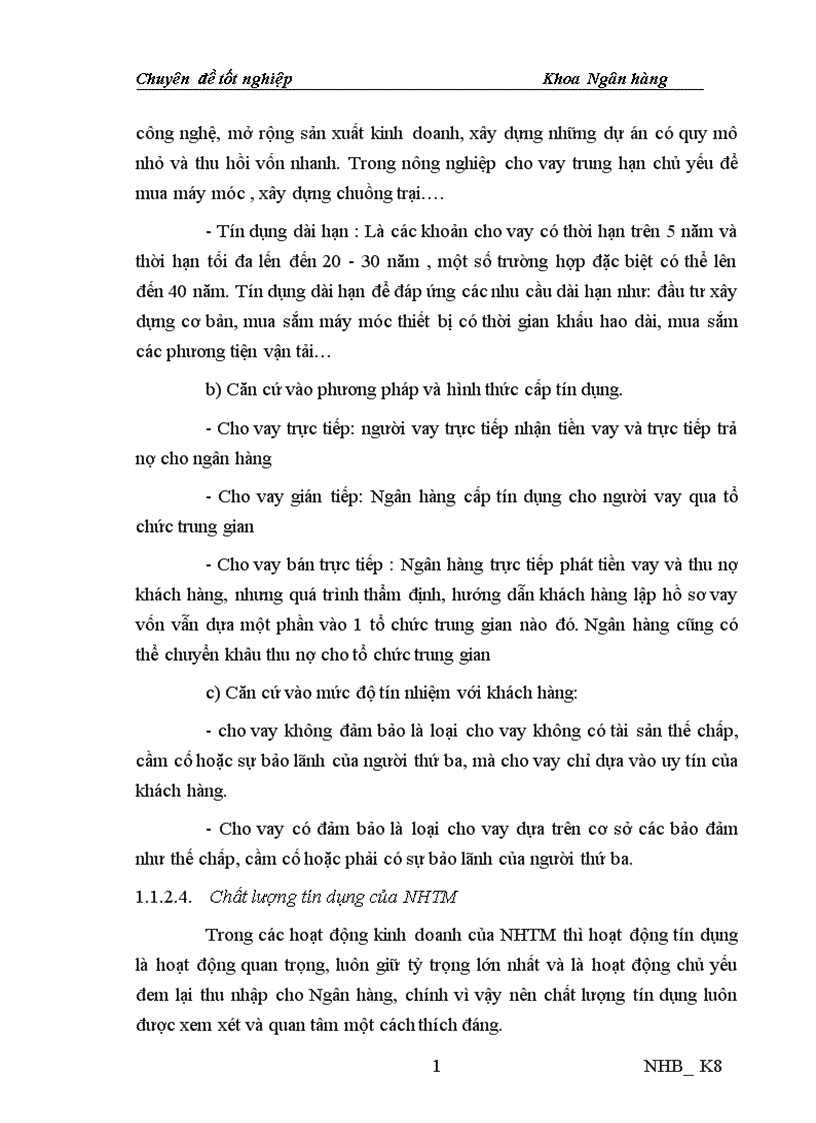 image for page Nâng cao chất lượng tín dụng đối với hộ sản xuất tại NHNo PTNT Đông Bình tỉnh Nam Định 1