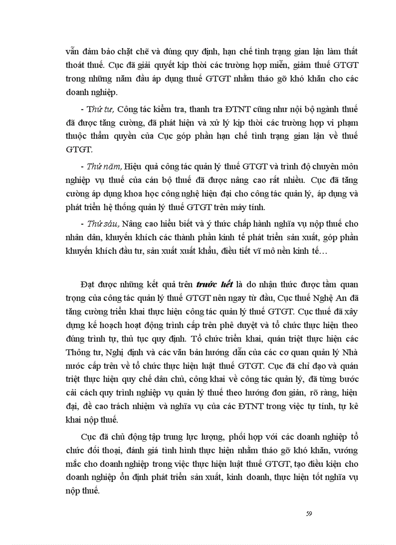 image for page Giải pháp hoàn thiện công tác quản lý thuế GTGT tại Cục thuế Nghệ An 1