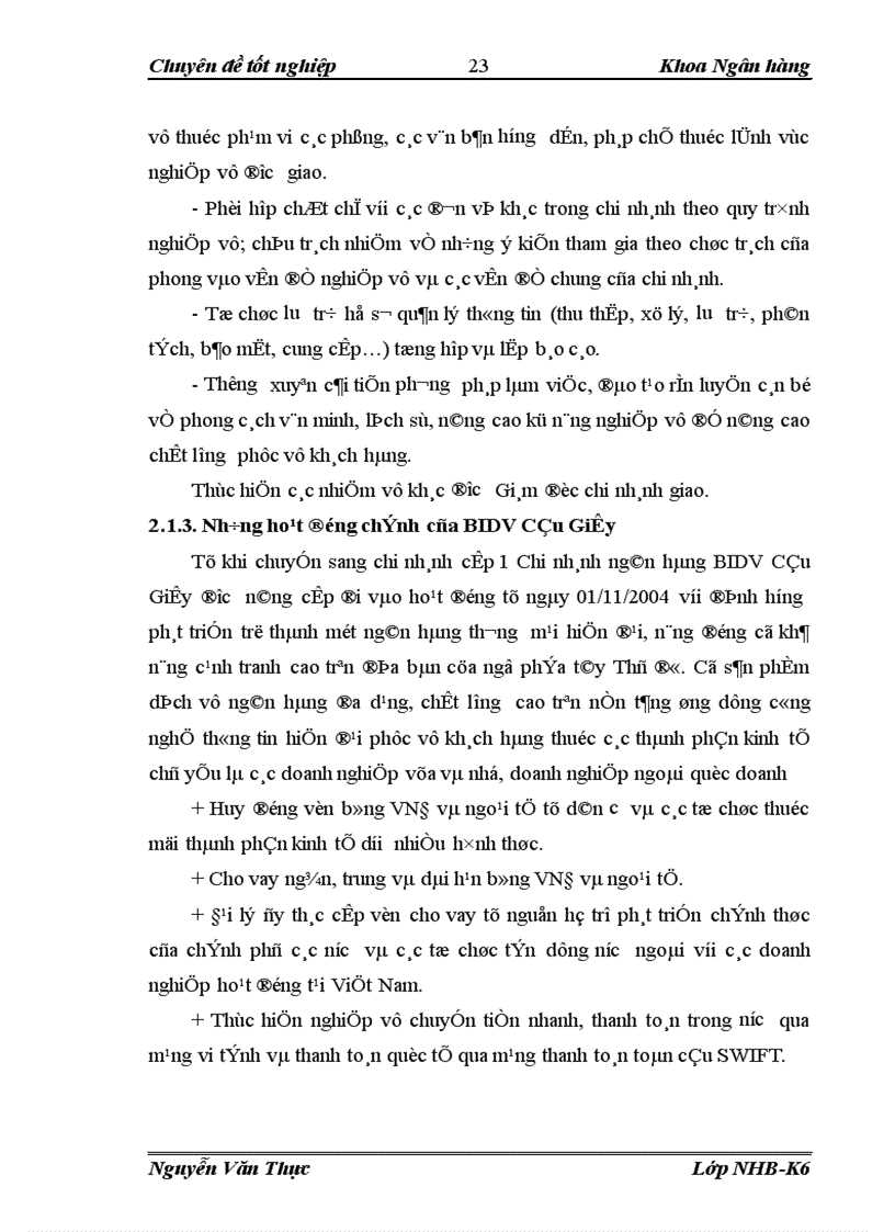 image for page Giải pháp mở rộng vốn huy động tại Chi nhánh BIDV Cầu Giấy 1