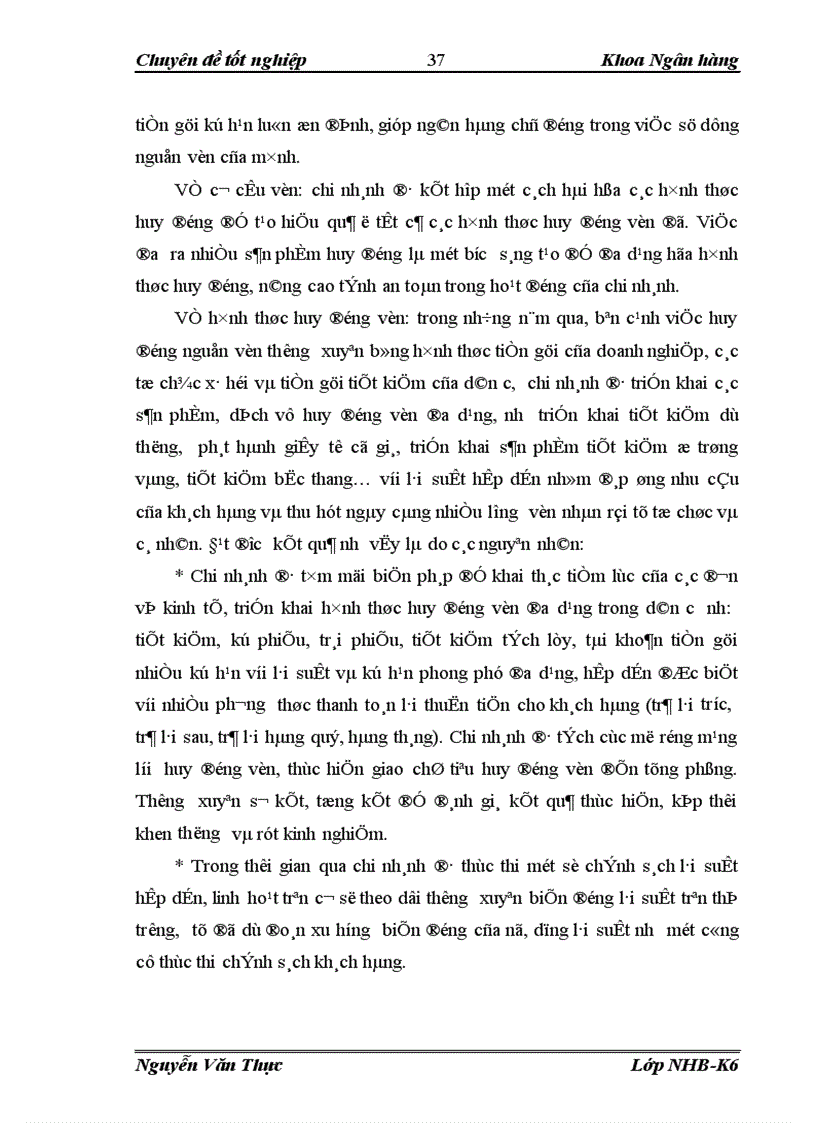 image for page Giải pháp mở rộng vốn huy động tại Chi nhánh BIDV Cầu Giấy 1