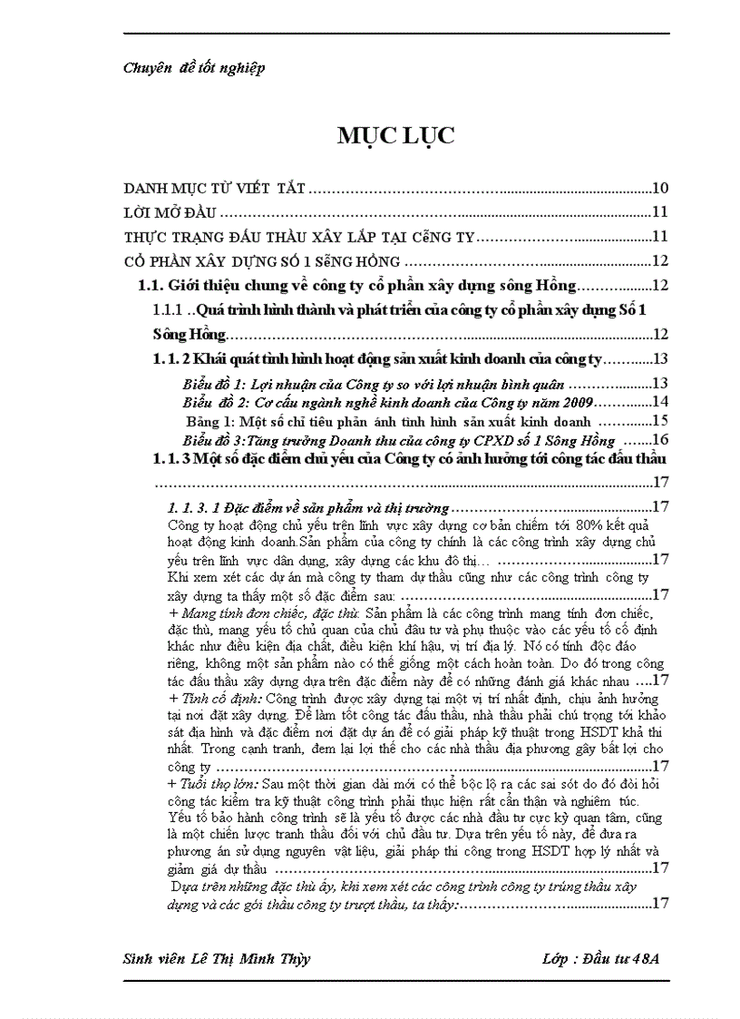 image for page Một số giải pháp nhằm nâng cao khả năng thắng thầu trong đấu thầu xây lắp tại công ty cổ phần xây dựng Số 1 Sông Hồng