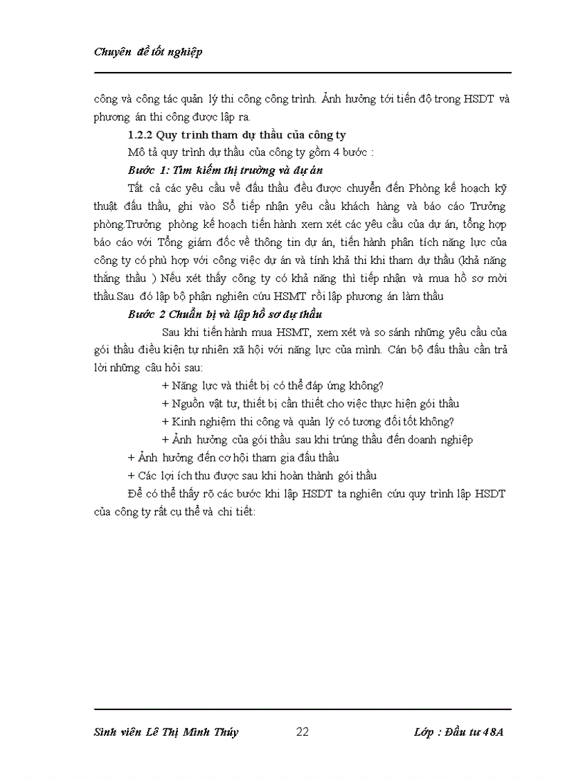 image for page Một số giải pháp nhằm nâng cao khả năng thắng thầu trong đấu thầu xây lắp tại công ty cổ phần xây dựng Số 1 Sông Hồng