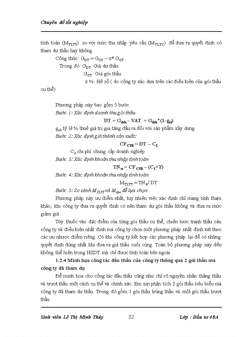 image for page Một số giải pháp nhằm nâng cao khả năng thắng thầu trong đấu thầu xây lắp tại công ty cổ phần xây dựng Số 1 Sông Hồng